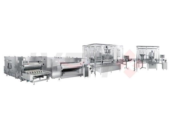 Home 15 Large Volume Glass bottle IV Infusion Production Line image1