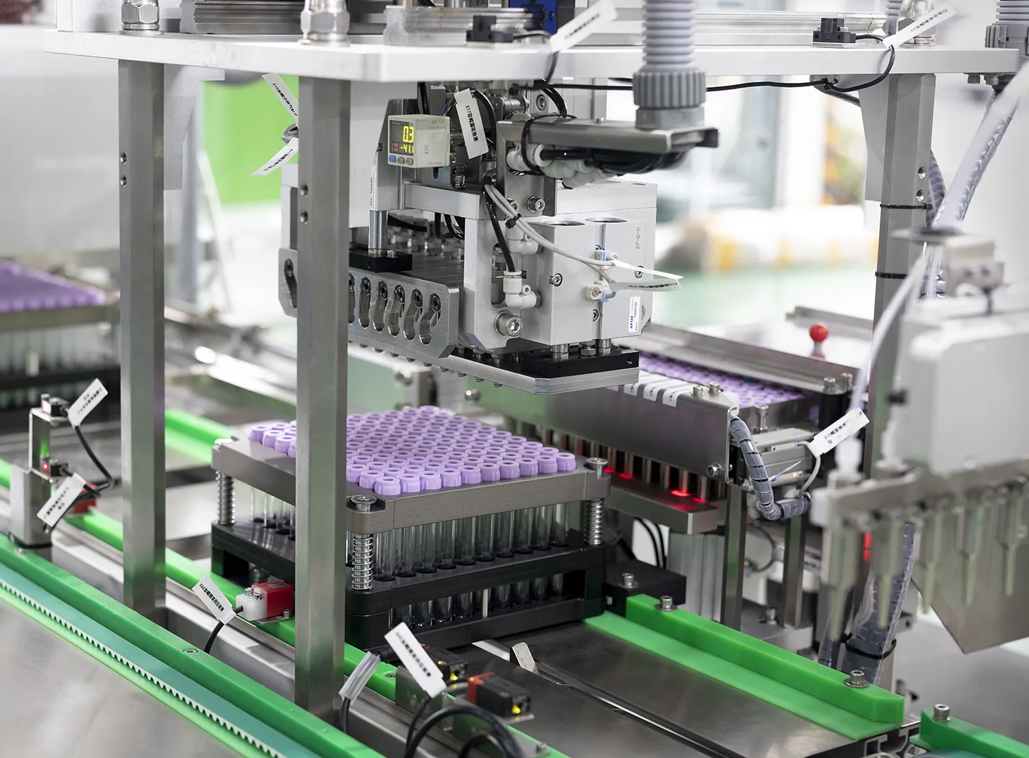 Home 23 Vacuum Blood Collection Tube Machinery Plant
