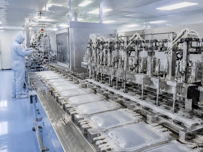 ph blood bag production line