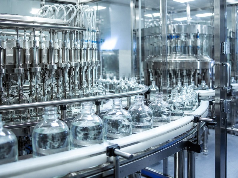 ph glass bottle iv production line