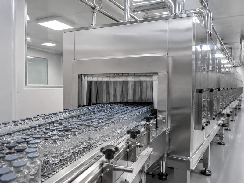 Home 34 ph sterilization tunnel pharma containers