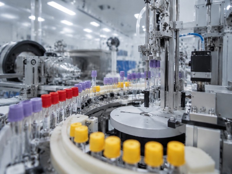 ph vacuum blood collection tube assembly